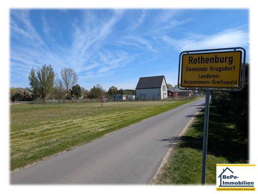 Grundstück zum Kauf 59.000 € 1.750 m² Grundstück frei ab sofort Rothenburg Krugsdorf 17309
