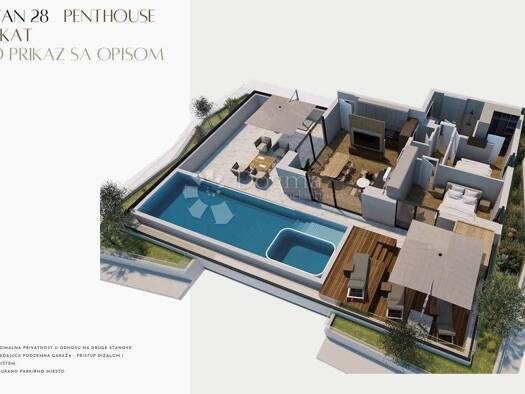 Wohnung zum Kauf 890.325 € 3 Zimmer 118 m² Geschoss 3/3 Stobreč, Split - Okolica Split 21000