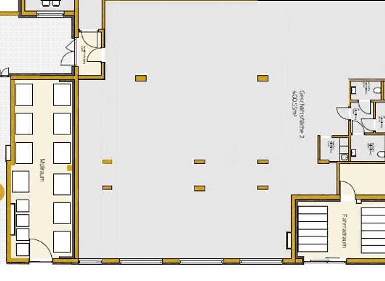 Praxis zur Miete 12,26 € 433,4 m² Bürofläche Lend Graz 8020