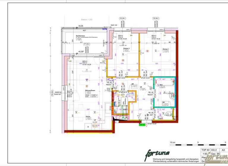Wohnung zum Kauf - Erstbezug 253.825 € 3 Zimmer 65,1 m² 2. Geschoss Neustifter Straße 6 Kirchberg am Wagram 3470