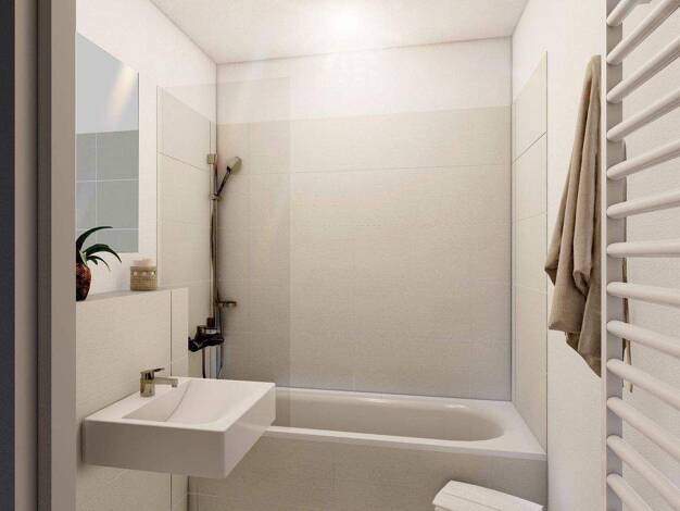 Wohnung zur Miete 370 € 3 Zimmer 61,7 m² 2. Geschoss frei ab sofort Straße des Friedens 10 Cölpin Cölpin 17094