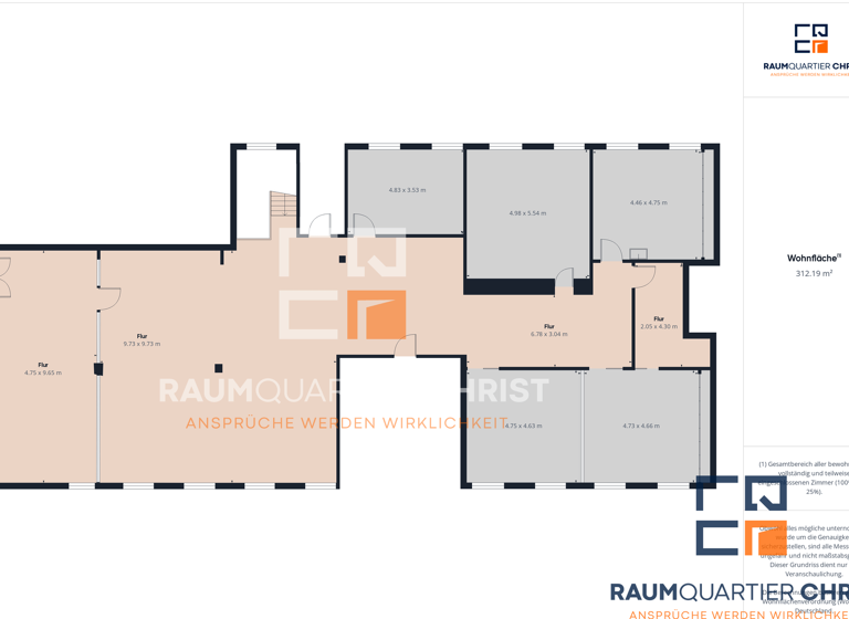 Bürofläche zur Miete provisionsfrei 10 Zimmer 525 m² Bürofläche teilbar ab 150 m² Mitterteich 95666