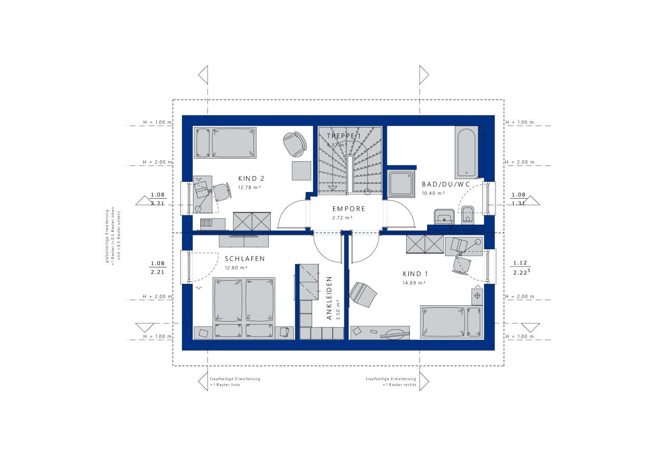 Einfamilienhaus zum Kauf 512.500 € 6 Zimmer 126 m²<br/>Wohnfläche 1.597 m²<br/>Grundstück Bell Bell 56288