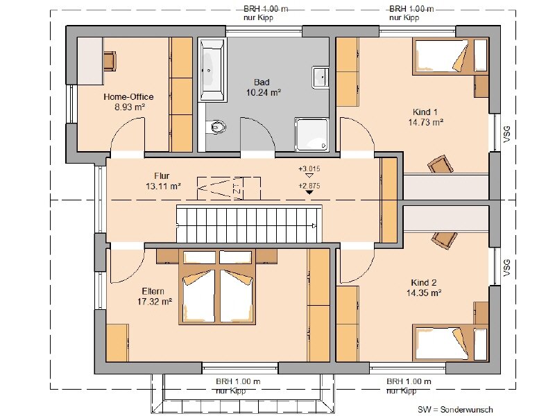 Einfamilienhaus zum Kauf 521.900 € 5 Zimmer 162 m²<br/>Wohnfläche 1.082 m²<br/>Grundstück Meckel 54636