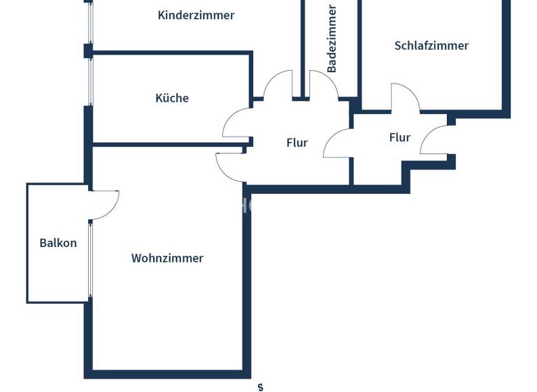 Wohnung zum Kauf 120.000 € 3 Zimmer 78 m²<br/>Wohnfläche 3.<br/>Geschoss Langendreer Bochum 44892