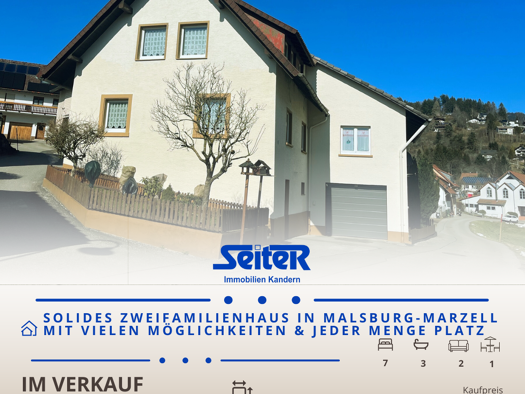 Haus zum Kauf 350.000 € 9 Zimmer 176 m² 395 m² Grundstück Außerdorf 4 Marzell Malsburg-Marzell 79429