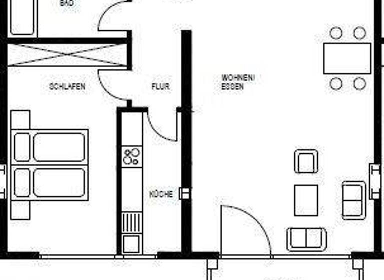 Wohnung zur Miete 826 € 2 Zimmer 70,7 m² 5. Geschoss frei ab 01.03.2026 Am Köhnen 85 Hassels Düsseldorf 40599