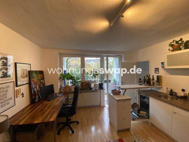 Studio zur Miete Tauschwohnung 770 € 2 Zimmer 35 m² 2. Geschoss Au-Haidhausen München 81675