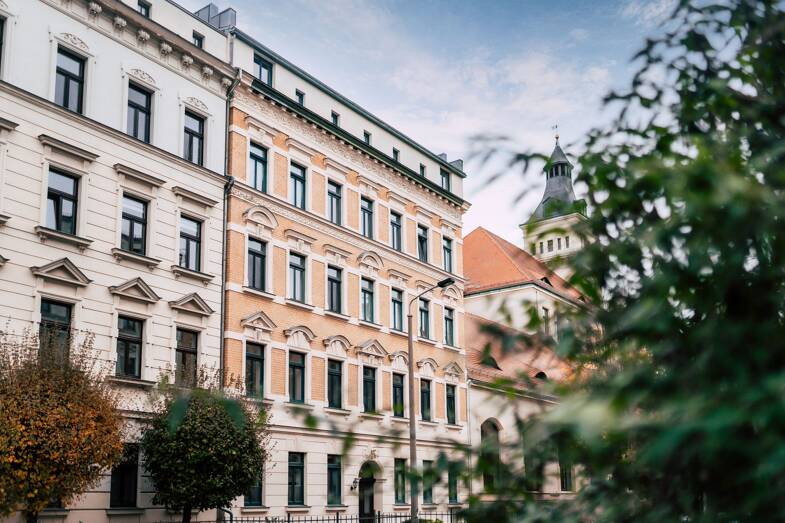 Wohnung zur Miete 799 € 2 Zimmer 54 m² Dachgeschoss, 4. Geschoss Elsbethstraße 6 Gohlis-Süd Leipzig 04155
