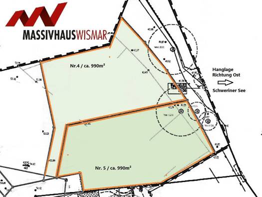 Grundstück zum Kauf provisionsfrei 158.400 € 990 m² Grundstück Baugenehmigung vorhanden frei ab sofort Dorfstr. Neu Lübstorf Lübstorf 19069