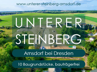Grundstück zum Kauf 265.000 € 1.000 m² Grundstück Unterer Steinberg Arnsdorf Arnsdorf 01477