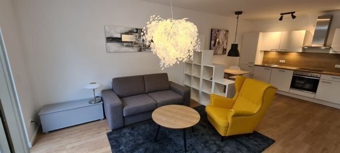 Apartment zur Miete 830 € 1 Zimmer 45 m²<br/>Wohnfläche EG<br/>Geschoss 01.10.2024<br/>Verfügbarkeit Fritz-Bauer-Str. 39 Verlegerviertel Darmstadt 64295