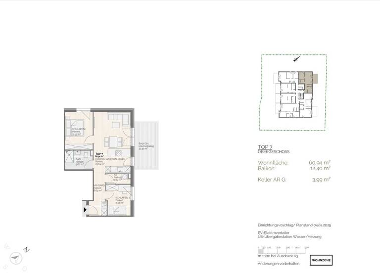 Wohnung zum Kauf - Erstbezug 283.000 € 3 Zimmer 60,9 m² 1. Geschoss Ried im Innkreis 4910