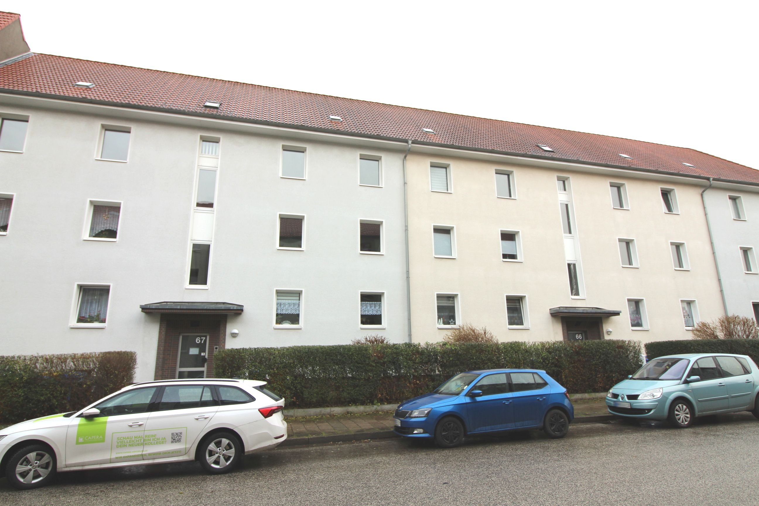 Wohnung zur Miete 351 € 3 Zimmer 64 m²<br/>Wohnfläche 1.<br/>Geschoss Beckerstraße 66 Halberstadt Halberstadt 38820