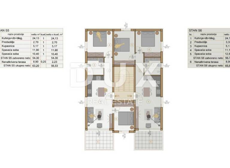 Wohnung zum Kauf 311.700 € 3 Zimmer 62 m² 2. Geschoss Banjole