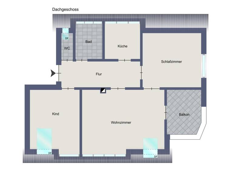 Wohnung zum Kauf 250.000 € 3 Zimmer 63,9 m² 2. Geschoss frei ab sofort Rohr Stuttgart, Rohr 70565