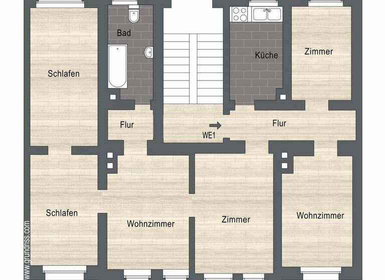 Mehrfamilienhaus zum Kauf als Kapitalanlage geeignet 320.000 € 388 m² 602 m² Grundstück Gottsched-Straße 8 Weißenfels 06667