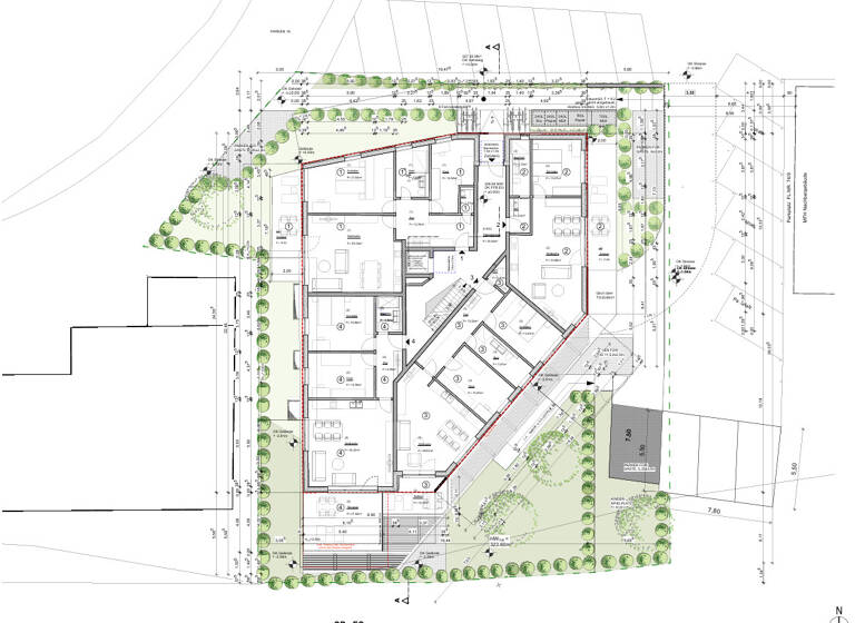 Wohnung zum Kauf 484.740 € 3,5 Zimmer 80,8 m²<br/>Wohnfläche Rheinheim Küssaberg / Rheinheim 79790