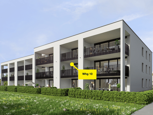 Terrassenwohnung zur Miete - Erstbezug 1.100 € 2 Zimmer 48 m² Neugrütt 4 Fußach 6972