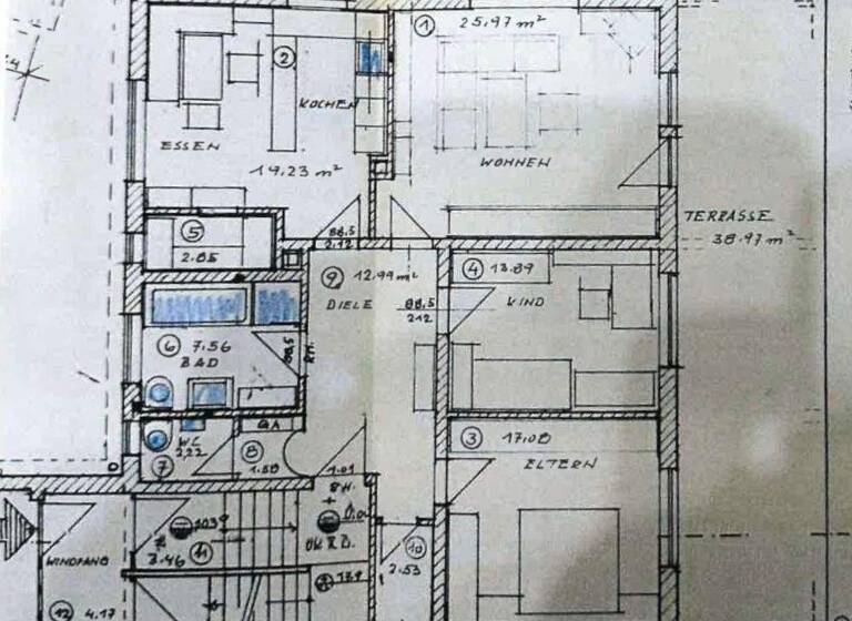 Wohnung zur Miete 750 € 3 Zimmer 105 m² EG frei ab sofort Möhren Treuchtlingen 91757