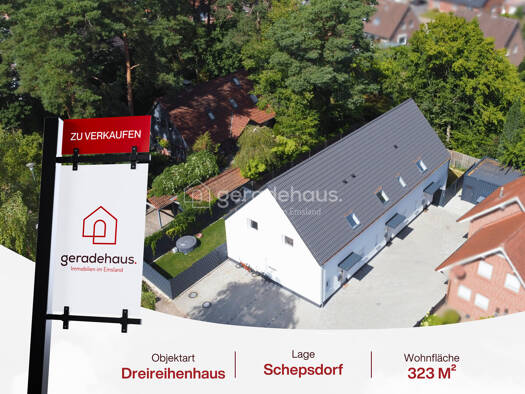 Mehrfamilienhaus zum Kauf 1.000.000 € 12 Zimmer 324 m² 726 m² Grundstück Schepsdorf Lingen / Schepsdorf 49808