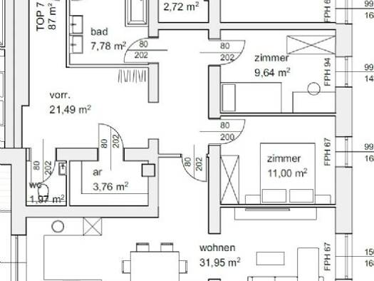 Wohnung zur Miete - Erstbezug 1.050 € 3 Zimmer 87,6 m² frei ab sofort Oberndorf bei Salzburg 5110