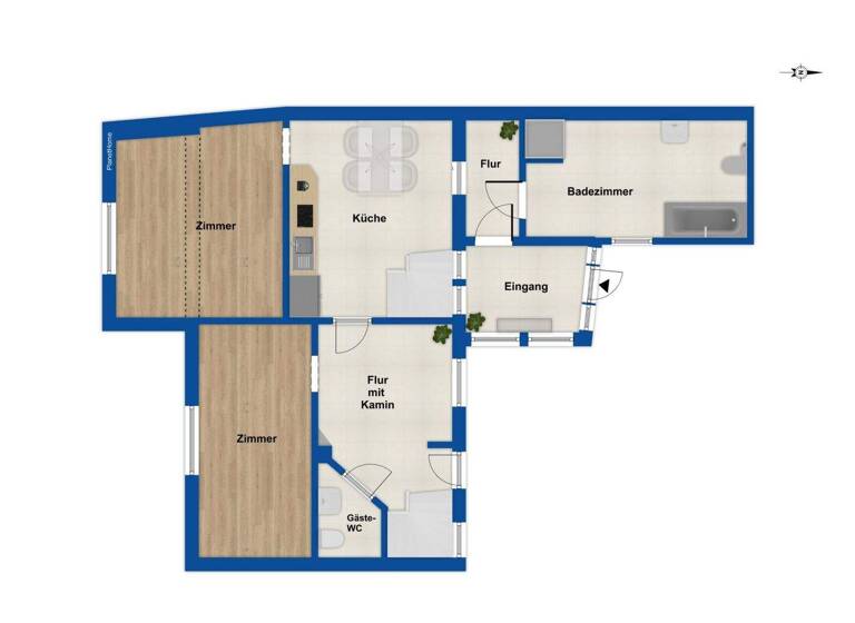 Einfamilienhaus zum Kauf 350.000 € 4 Zimmer 102 m² 254 m² Grundstück Weststadt Lüneburg 21339