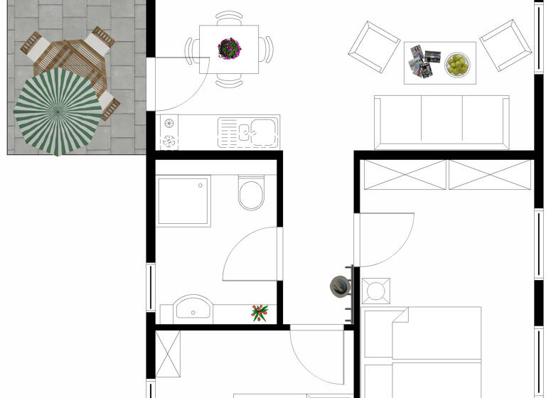 Terrassenwohnung zum Kauf 249.000 € 3 Zimmer 49,5 m²<br/>Wohnfläche EG<br/>Geschoss Friedrich-Borgwardt-Straße 29 Kühlungsborn 18225