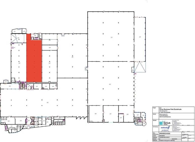 Lagerhalle zur Miete 1.140 m² Lagerfläche Alter Postweg 13-15 Buxtehude 21614