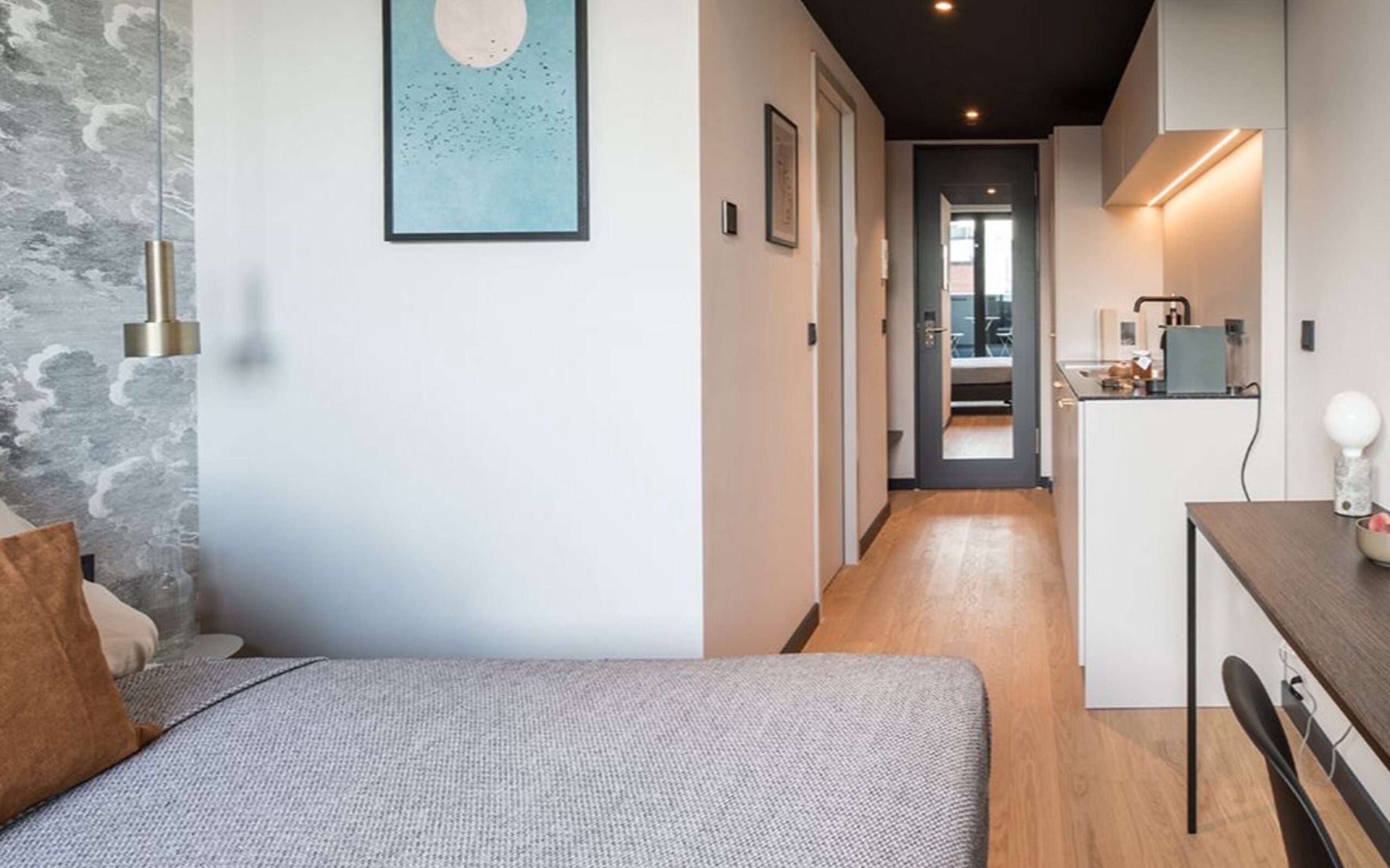 Wohnung zur Miete Wohnen auf Zeit 2.200 € 1 Zimmer 21 m²<br/>Wohnfläche ab sofort<br/>Verfügbarkeit Am Sandtorkai 0 HafenCity Hamburg Hafencity 20457