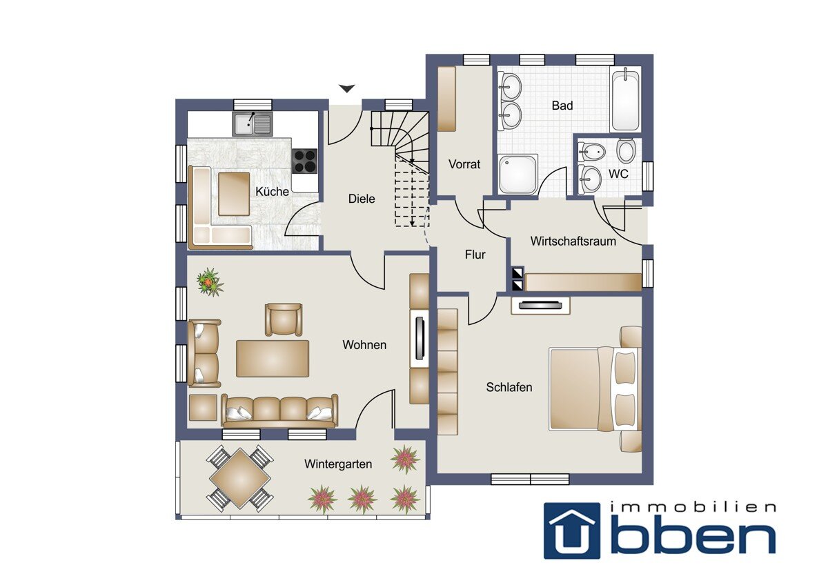 Einfamilienhaus zum Kauf 359.000 € 5 Zimmer 127 m²<br/>Wohnfläche 988 m²<br/>Grundstück Forlitz-Blaukirchen Südbrookmerland 26624