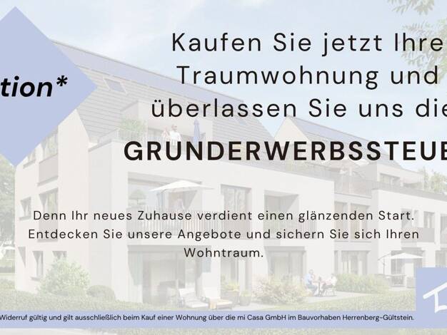 Wohnung zum Kauf - Neubau provisionsfrei 349.500 € 2,5 Zimmer 56,8 m² 1. Geschoss frei ab 31.10.2027 Altinger Straße 42 Gültstein Herrenberg 71083
