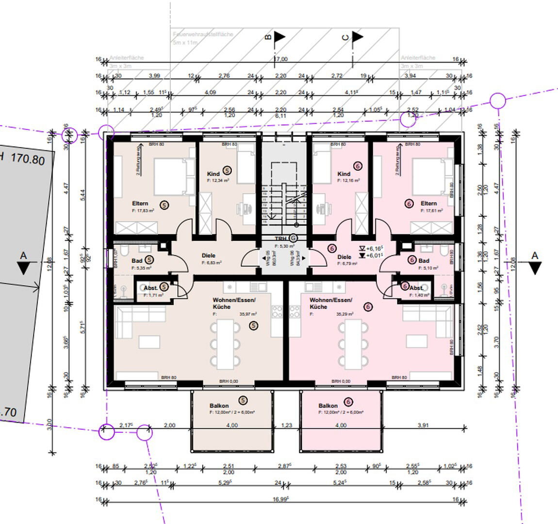 Wohnung zum Kauf provisionsfrei 319.000 € 3 Zimmer 82,5 m²<br/>Wohnfläche 2.<br/>Geschoss 01.06.2025<br/>Verfügbarkeit Oberdorfstraße 1 Oberschopfheim Friesenheim-Oberschopfheim 77948