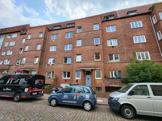 Wohnung zur Miete 600 € 2,5 Zimmer 55 m² 1. Geschoss Marquardstraße 1-3 St. Lorenz Nord Lübeck 23554