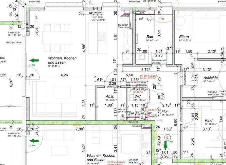 Wohnung zur Miete 1.450 € 3,5 Zimmer 104,2 m² frei ab 01.03.2026 Beilstein Beilstein / Schmidhausen 71717