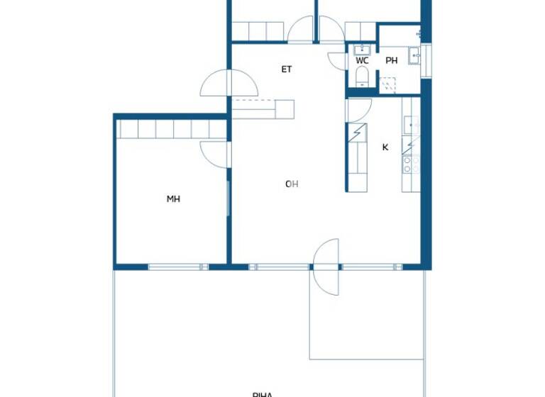 Studio zum Kauf 100.000 € 4 Zimmer 98 m² 1. Geschoss Purjehtijantie 8 Oulu 90560