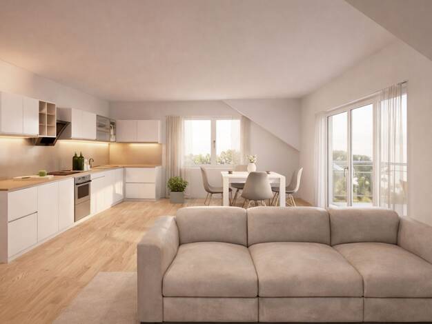 Wohnung zum Kauf - Erstbezug provisionsfrei 365.800 € 3 Zimmer 85,2 m² 1. Geschoss Ob dem Dorf 3 Marbach Villingen-Schwenningen 78052