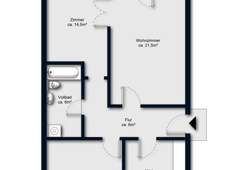 Wohnung zum Kauf 299.000 € 3 Zimmer 76 m²<br/>Wohnfläche Schnelsen Hamburg 22457