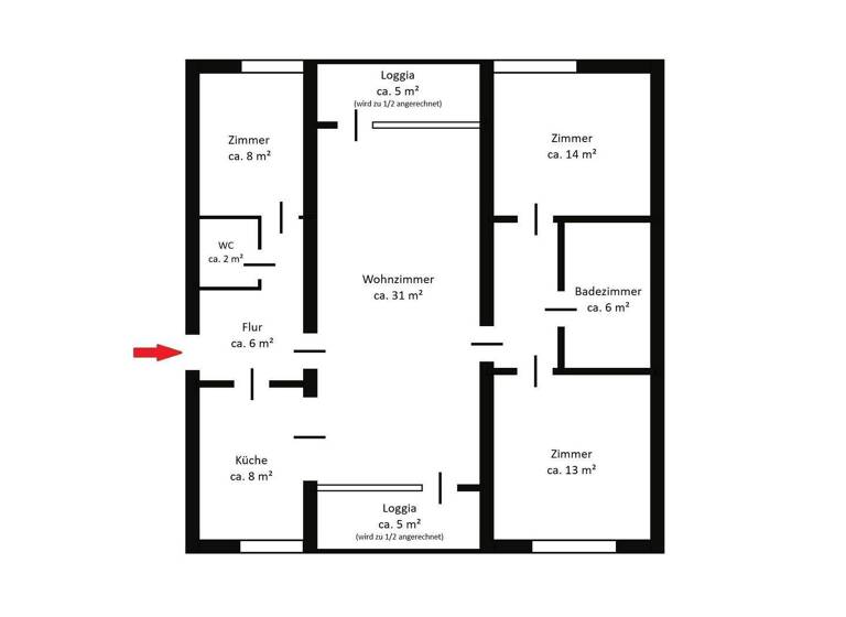 Wohnung zum Kauf 230.000 € 4 Zimmer 96 m² EG Mahndorf Bremen 28307