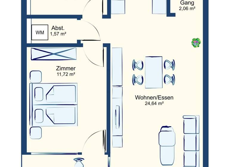 Wohnung zum Kauf 350.000 € 2 Zimmer 48,9 m² 2. Geschoss Hintere Achmühlerstraße 2 Dornbirn 6850