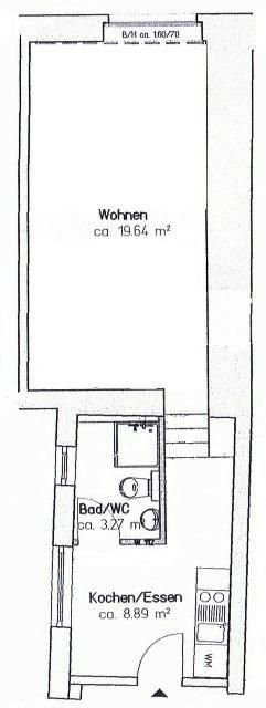 Wohnung zur Miete 280 € 1 Zimmer 31,8 m²<br/>Wohnfläche 01.02.2025<br/>Verfügbarkeit Ilmenau Ilmenau 98693