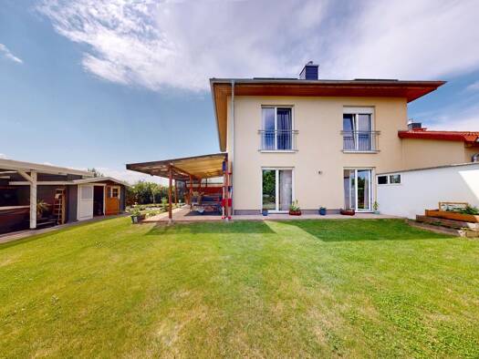 Doppelhaushälfte zum Kauf 449.000 € 4 Zimmer 140 m² 996 m² Grundstück Wedringen Haldensleben 39345