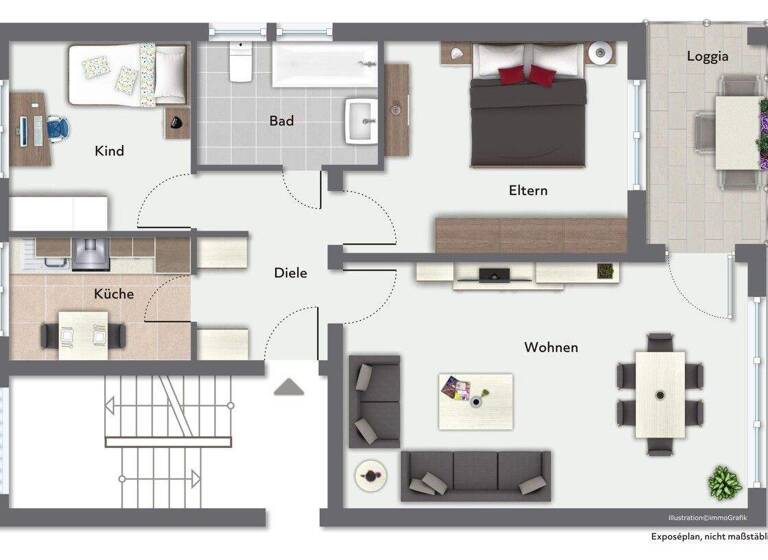 Wohnung zum Kauf 170.000 € 3 Zimmer 70 m² 2. Geschoss Henstedt-Ulzburg 24558