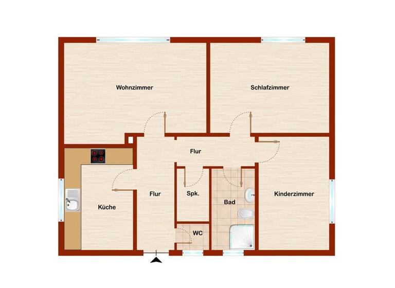 Haus zum Kauf 850.000 € 6 Zimmer 150 m² 2.802 m² Grundstück Borkum 26757