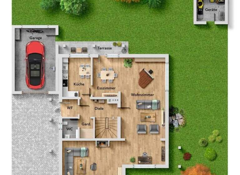 Einfamilienhaus zum Kauf 6 Zimmer 280 m² 1.053 m² Grundstück Schloß Holte Schloß Holte-Stukenbrock 33758