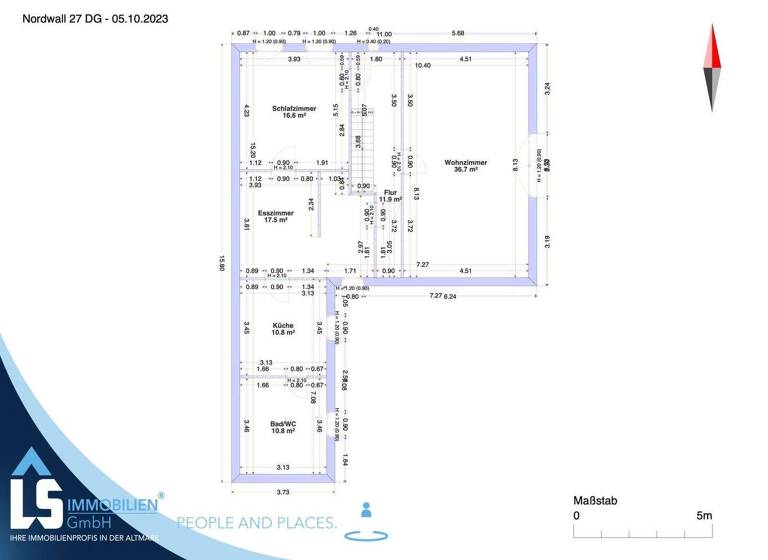 Mehrfamilienhaus zum Kauf 175.000 € 6 Zimmer 190 m² 719 m² Grundstück Nordwall 27 Stendal 39576