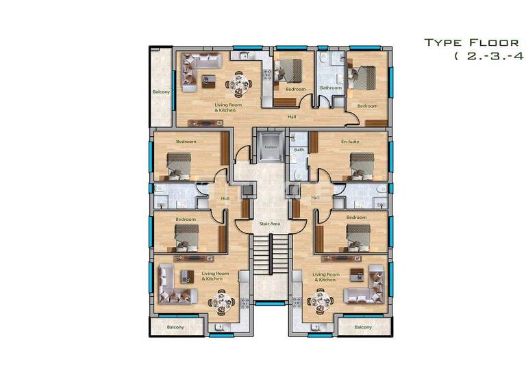 Wohnung zum Kauf 109.000 € 3 Zimmer 90 m² 4. Geschoss Gazimagusa 99500