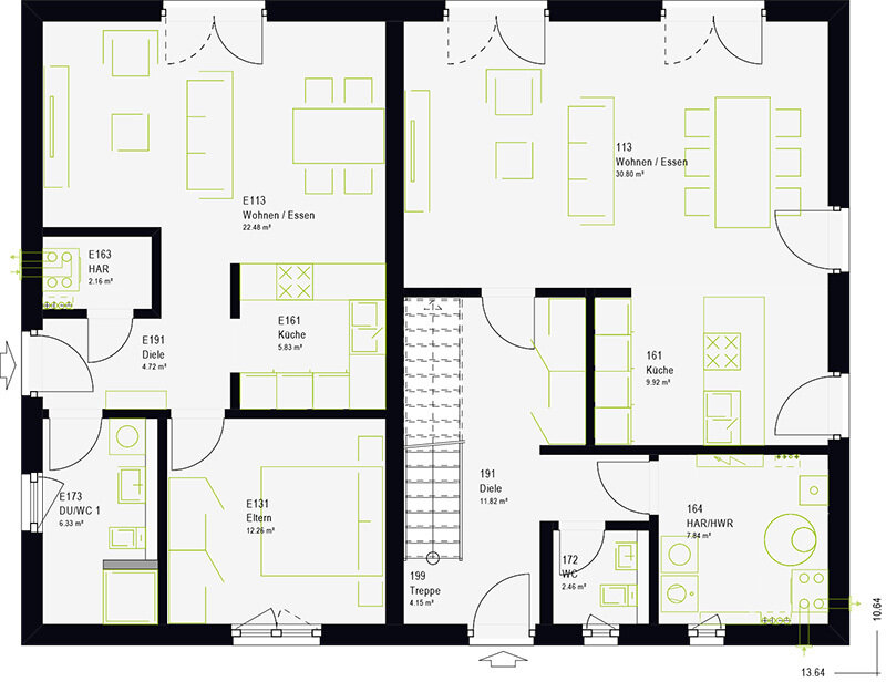 Haus zum Kauf provisionsfrei 378.500 € 6 Zimmer 165 m²<br/>Wohnfläche 650 m²<br/>Grundstück Dentlein Dentlein am Forst 91599