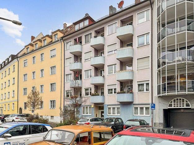 Wohnung zum Kauf 119.000 € 1 Zimmer 28,7 m² 4. Geschoss Gleißhammer Nürnberg 90461