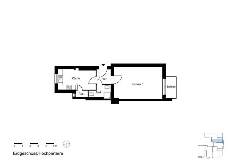 Studio zum Kauf provisionsfrei 150.000 € 1 Zimmer 45 m² EG Friedrich-Franz-Straße 25 Tempelhof Berlin 12103